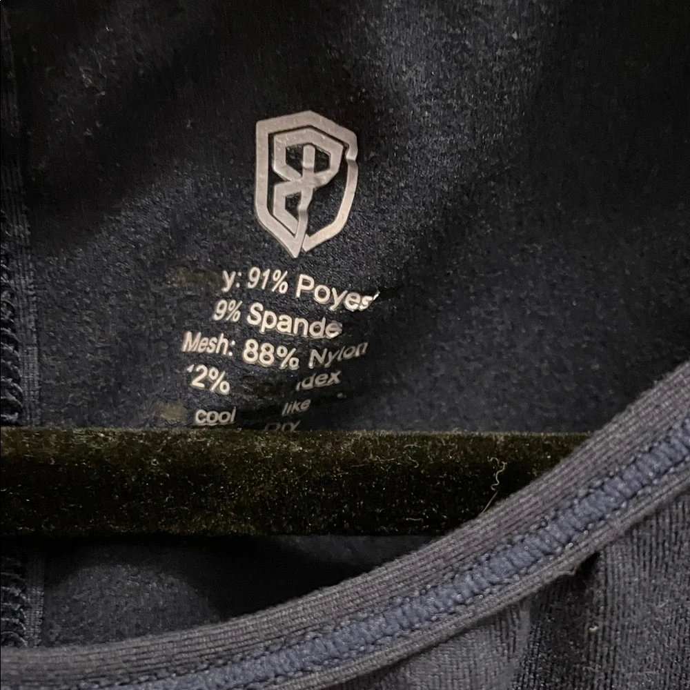 Born Primitive crop tank Navy Blue - Picture 3 of 5